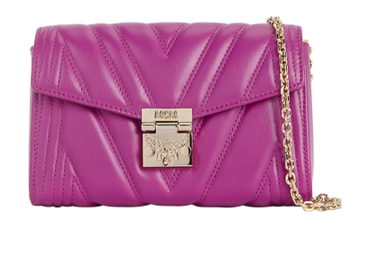 MCM Quilted Crossbody Bag, &pound;210, Front view